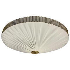Gunnel Nyman Flush Mountains en laiton et tissu, modèle K5-40, Idman 1950s