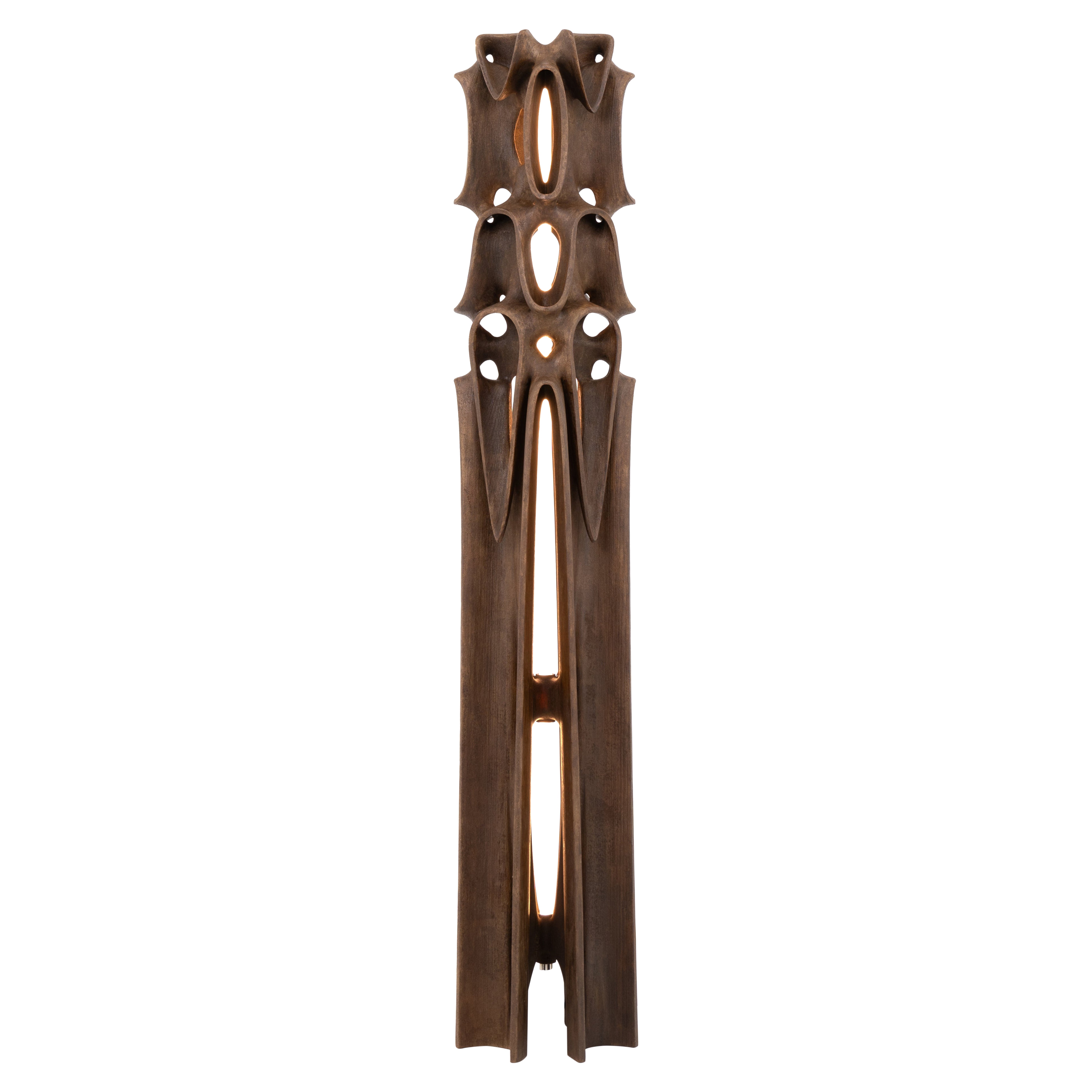 Lampadaire sculptural The Sand de Deconstruct Lab en vente