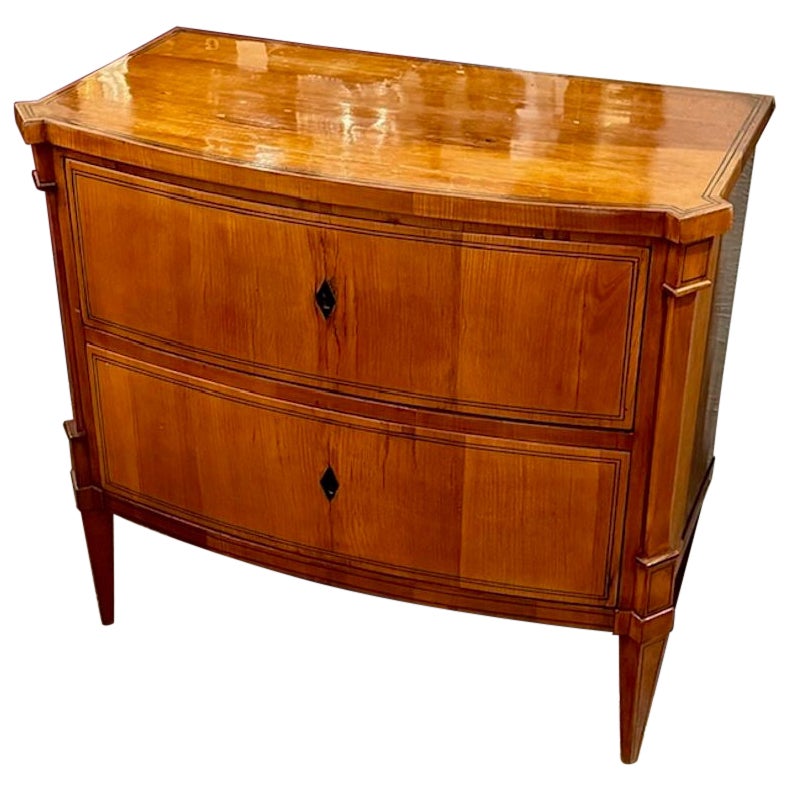 Biedermeier Walnut Chest