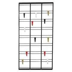 Dutch Mid-Century "Servo Muto" Wall Mount Coat Rack by Pilastro