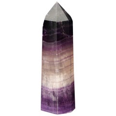Sorprendente obelisco de fluorita de China