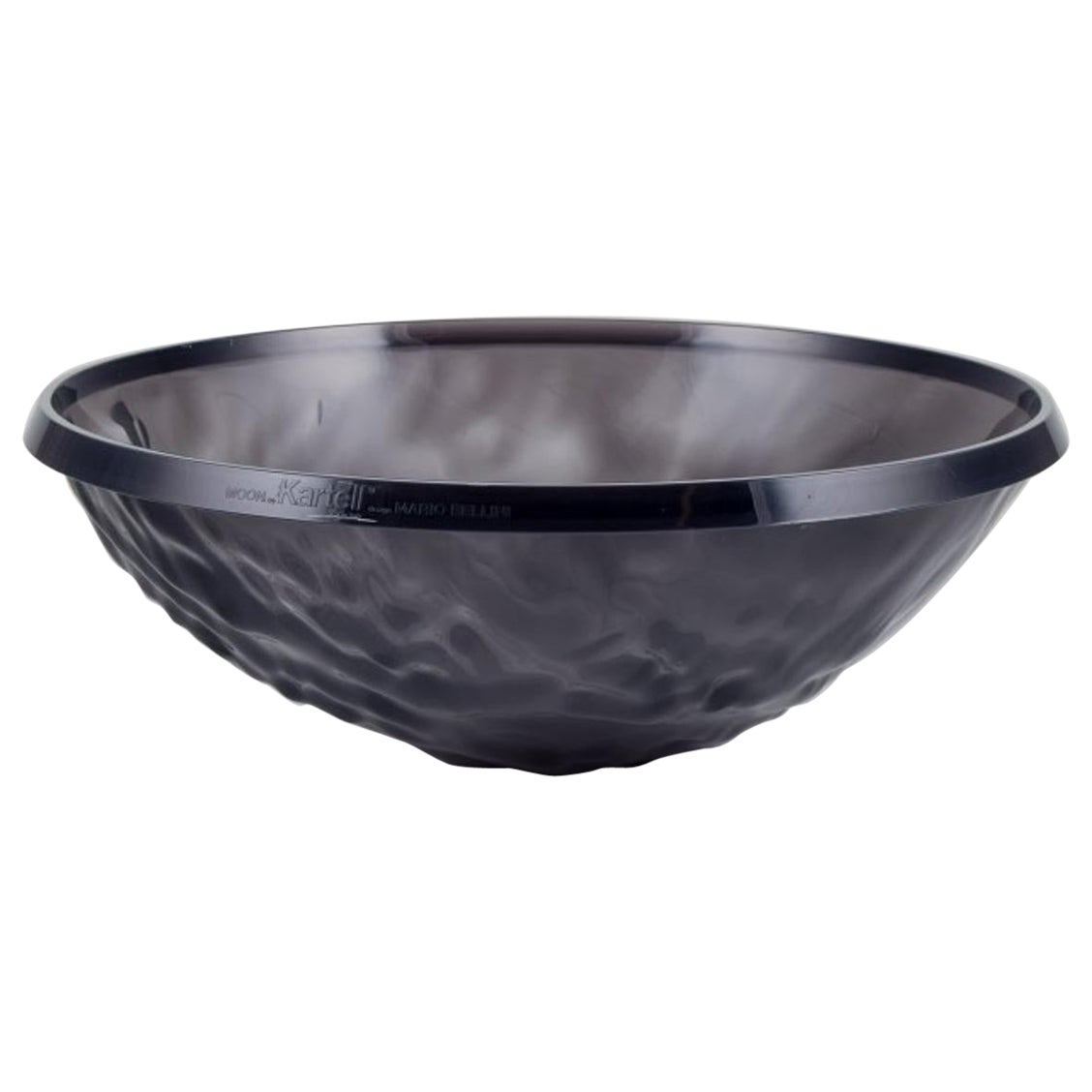 Mario Bellini for Kartell, Italy. Large "Moon" bowl in plastic, 21st C.
