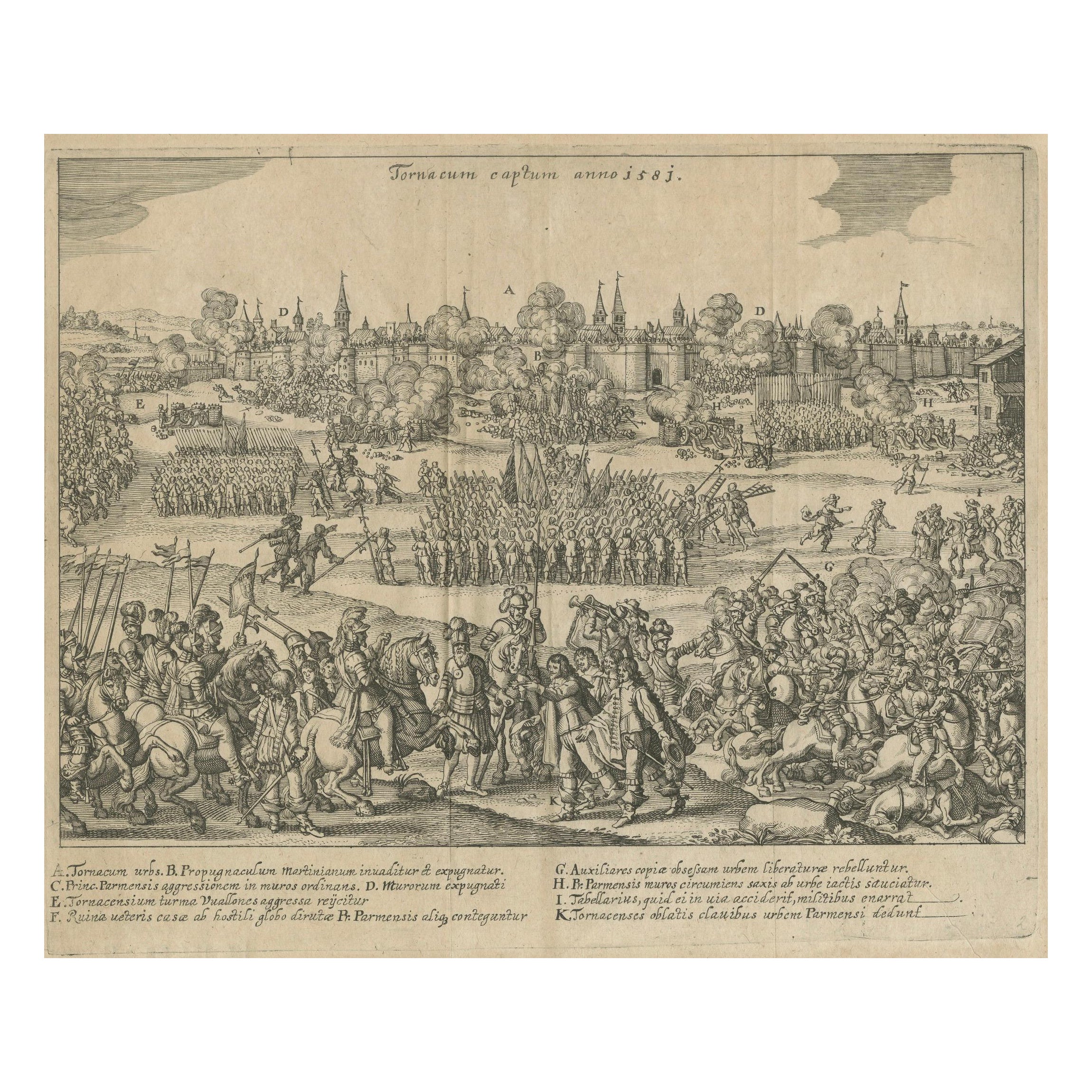 Capture of Tournai by Parma's Forces, 1581: Siege and Conquest of the City