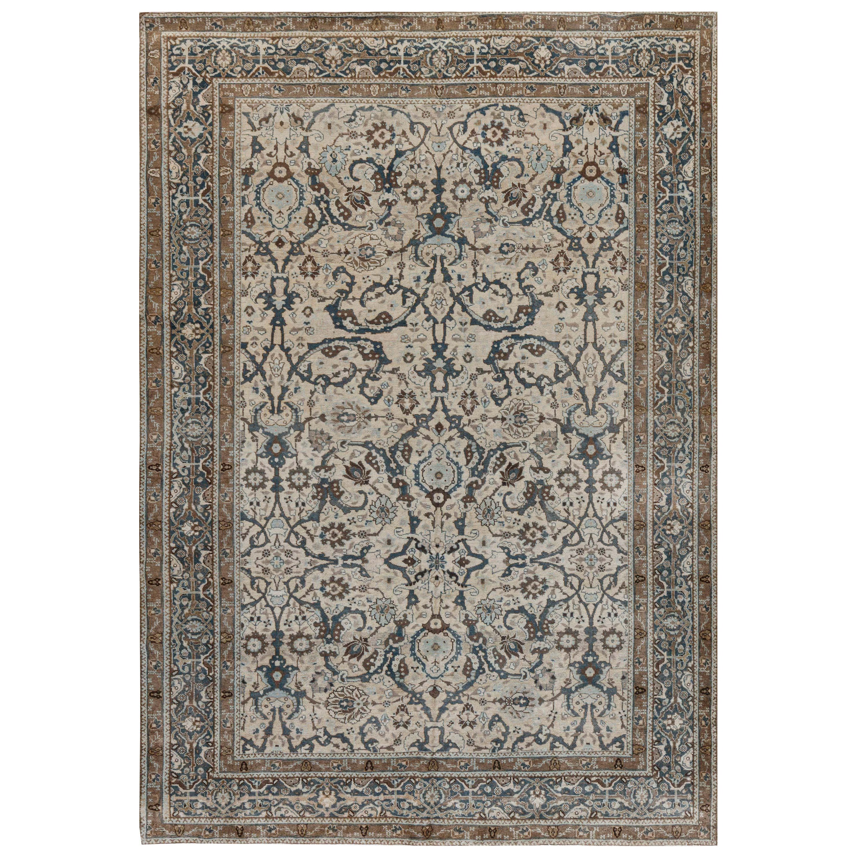 Doris Leslie Blau Antique Authentic Persian Tabriz Rug