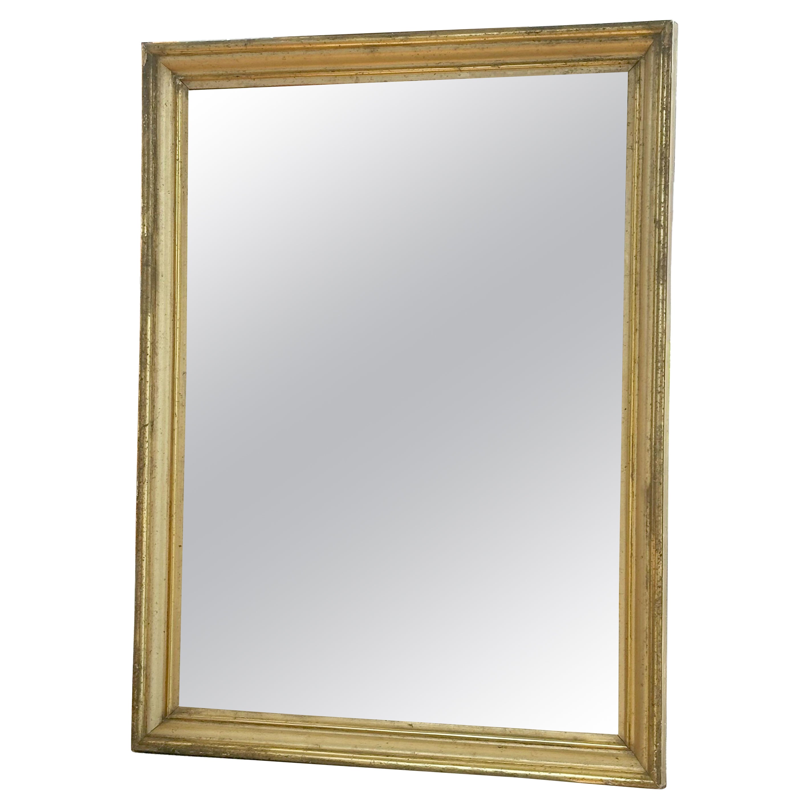 Specchio italiano in legno dorato - CIRCA 1880