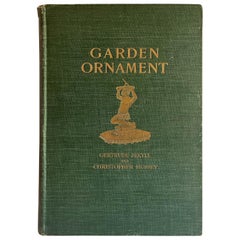 1927 Garden Ornament by Gertrude Jekyll and Christopher Hussey Book
