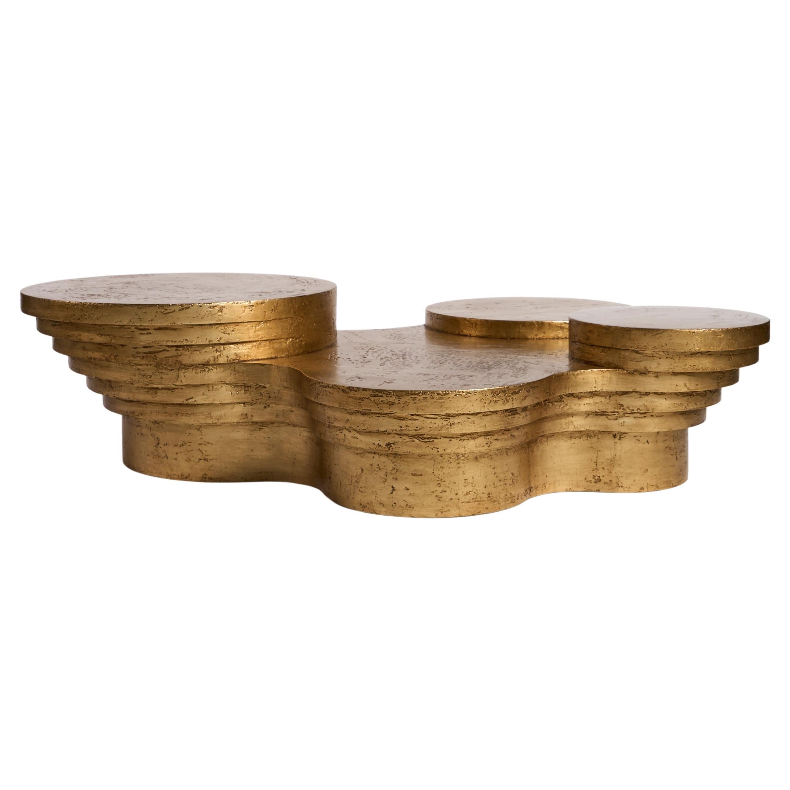 Table basse sculpturale Slice Me Up de Pietro Franceschini