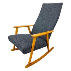 Vintage Swedish Modern Rocking Chair