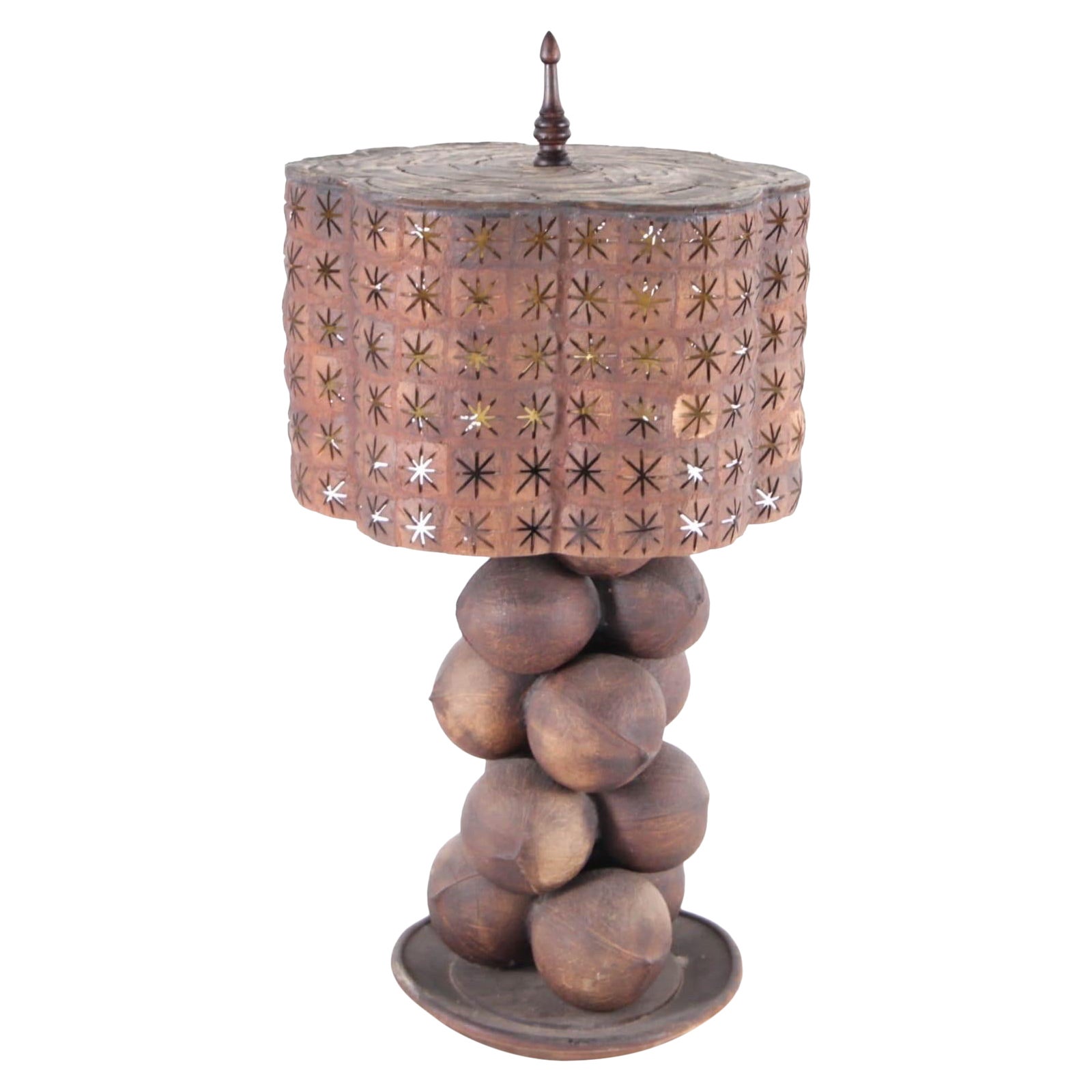 Large « coconuts » lamp