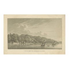 Vue du Kiosk des Conférences de Bebek: Vista pintoresca de Constantinopla, 1817