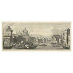 View of Customs House and Santa Maria della Salute, Grand Canal, Venice, 1760
