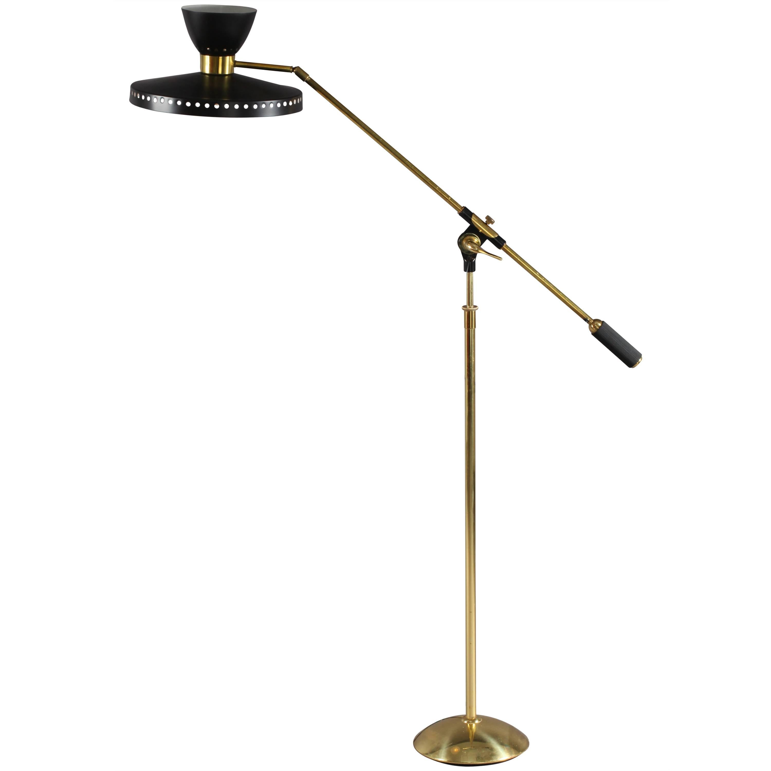 Charming France Floor Lamp, Paris 1950