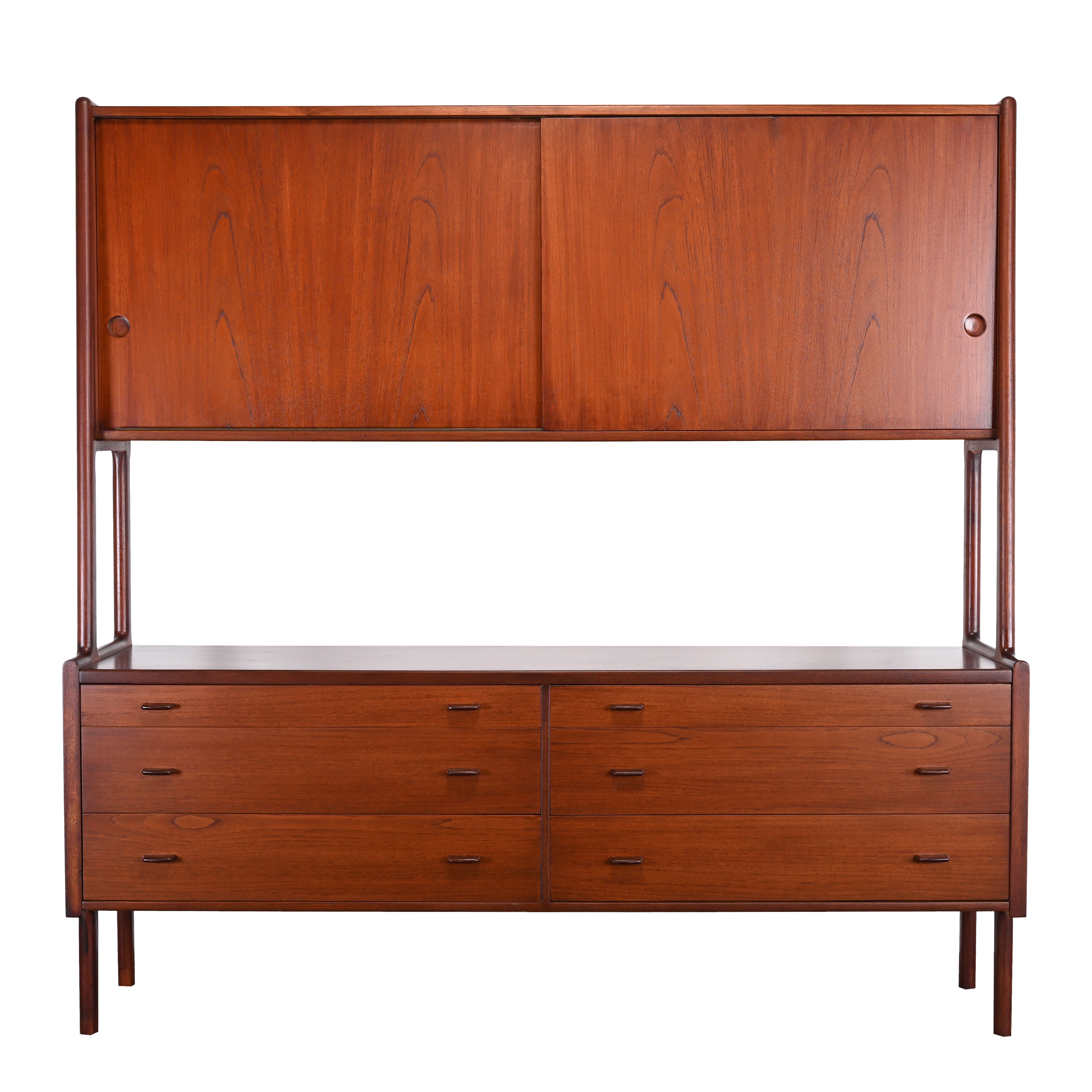 Hans J Wegner Teak Sideboard, 1950s
