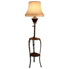 Antique French Art Nouveau Floor Lamp