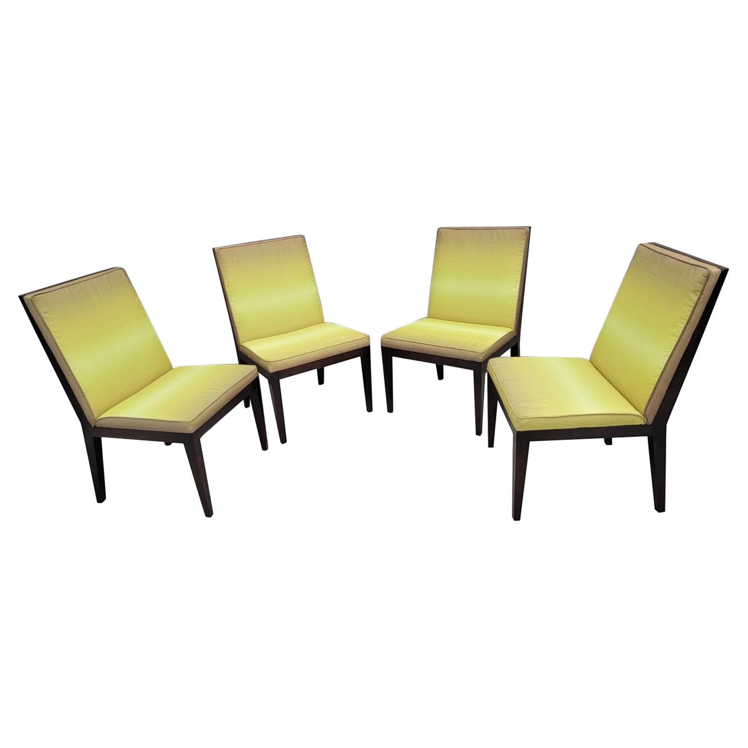 Vintage Modern Gunlocke Chair Co. Dining Side Chairs - Set Of 4