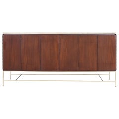 Mid-Century "Irwin Collection" Travertine Credenza by Paul McCobb