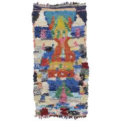 Moroccan "Boucherouite" Rug 1
