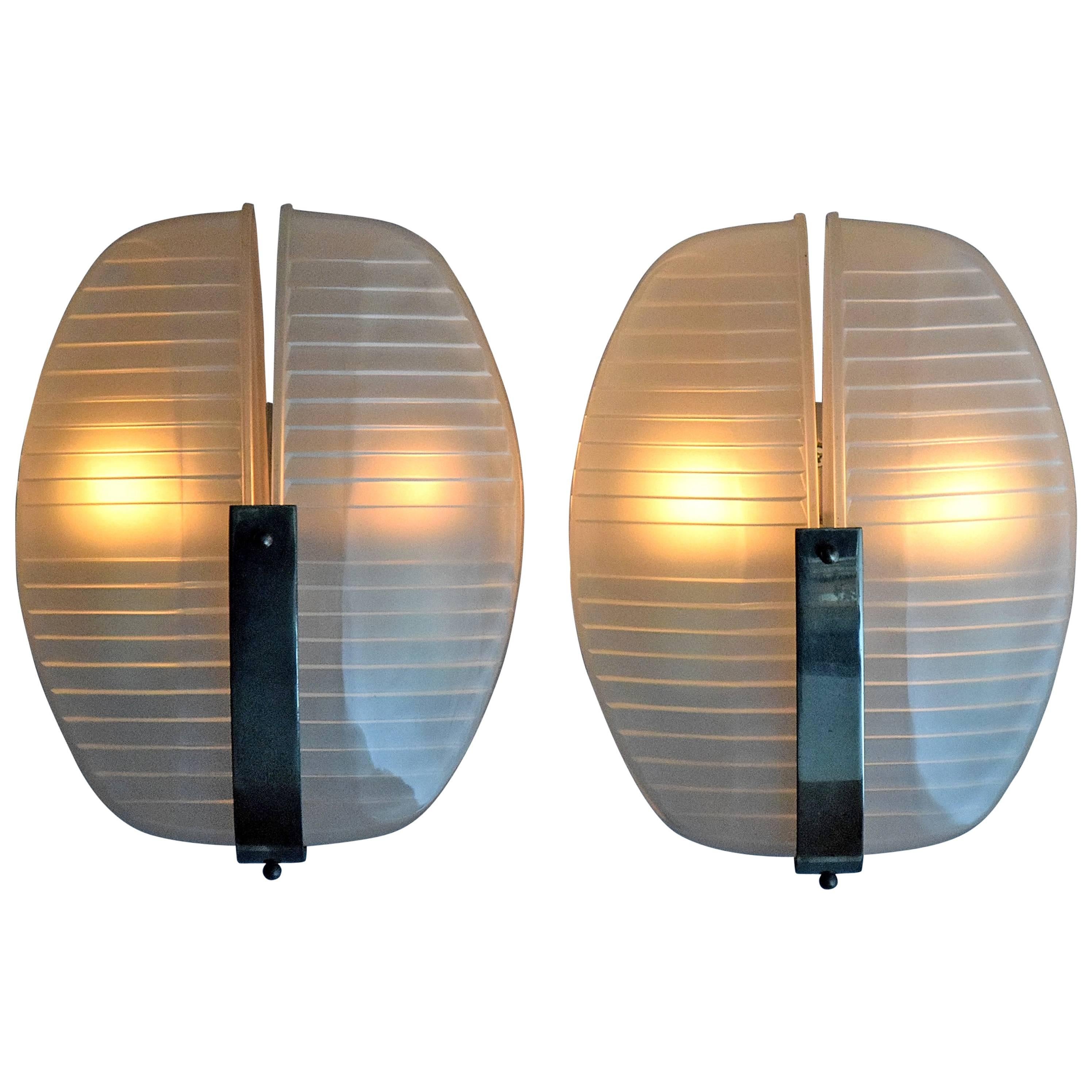 Mid century modern Sconces by Vico Magistretti for Artemide