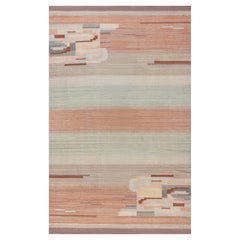 Doris Leslie Blau Vintage Hand-Woven Art Deco Style Scandinavian Rug