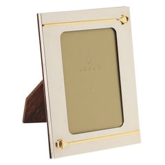 Fotorahmen von Gucci, Horsebit, Silberblech, Messing, signiert