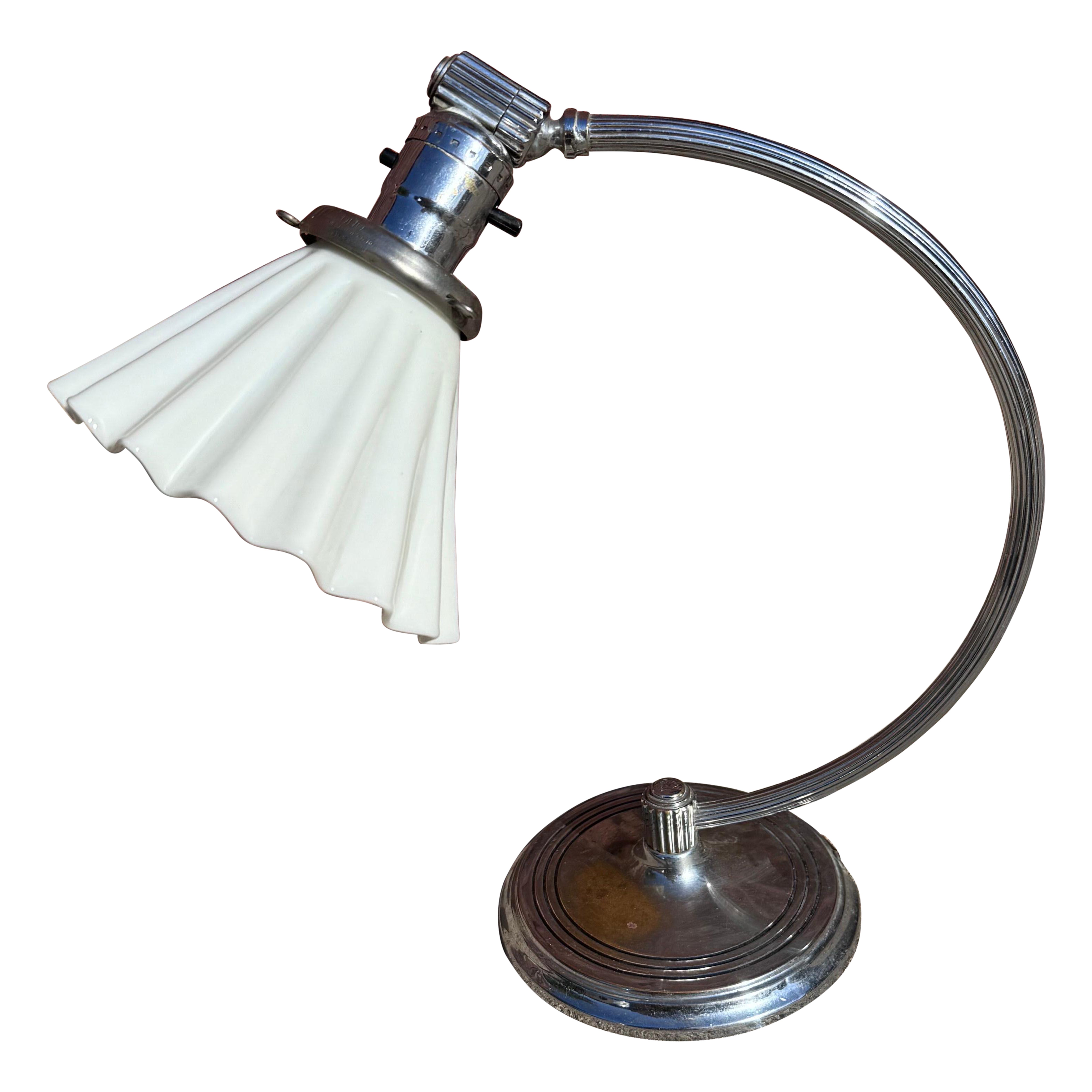 Vintage Art Deco Desk Lamp By Chase And Co.
