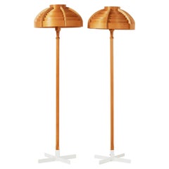 A pair of floor lamps  by Hans Agne Jakobsson for Markaryd model 129