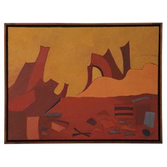 Abstraktes Kunstwerk „Basura En La Ciudad“ des mexikanischen Künstlers Maricruz H. Covarrubias