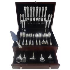 French Renaissance by Reed & Barton Sterling Silver Flatware Set 8 Service 70 Pc