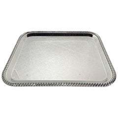Large Jean Després Style Chainlink Tray