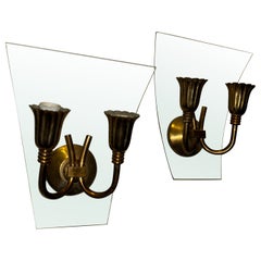 Pietro church wall sconce Fontana Arte  20th century 1950