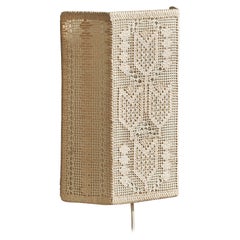 Swedish Designer, Wall Light, Fabric, Sweden, 1960s