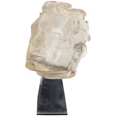 Resin Head Sculpture 5