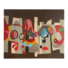 Abstract by Noted Palm Springs Artist Gary Janis