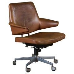 Jacob Jensen Leather Desk Chair For Labofa