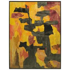 Abstract Expressionist Collage by Shirley Bleviss