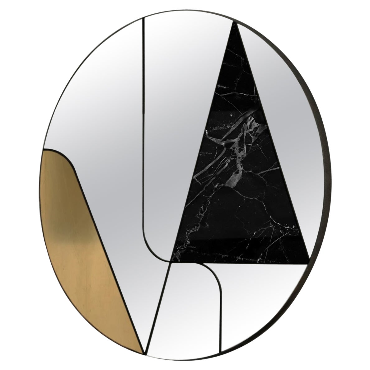 Atlas Itinera Insula I 80 - Specchio da parete di Atlas Project