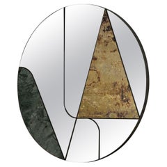 Atlas Itinera Insula III 80 Wall Mirror by Atlas Project