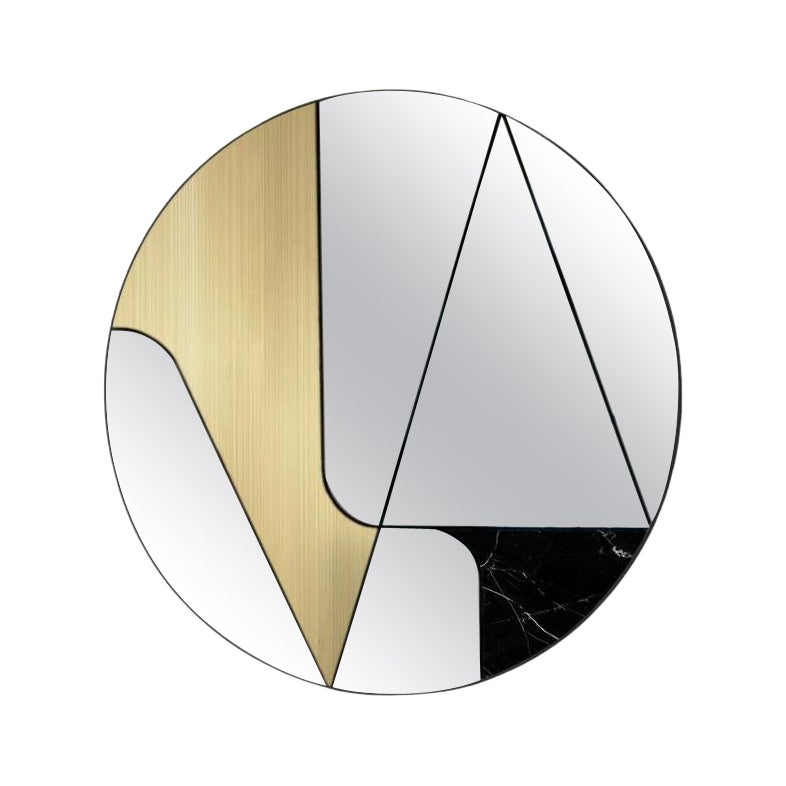 Miroir mural Atlas Itinera Insula II 80 par Atlas Project
