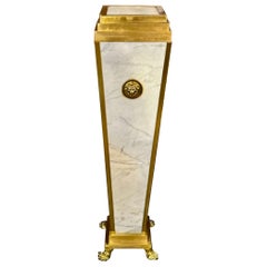 Empire Design Pedestal en marbre