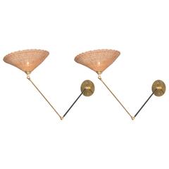 French Swing Arm Sconces
