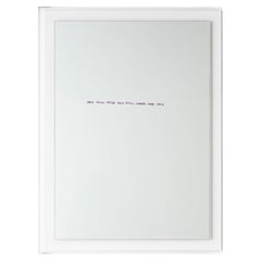"Vous souhaiterez toujours ressembler à cela" Miroir de Sebastian Errazuriz
