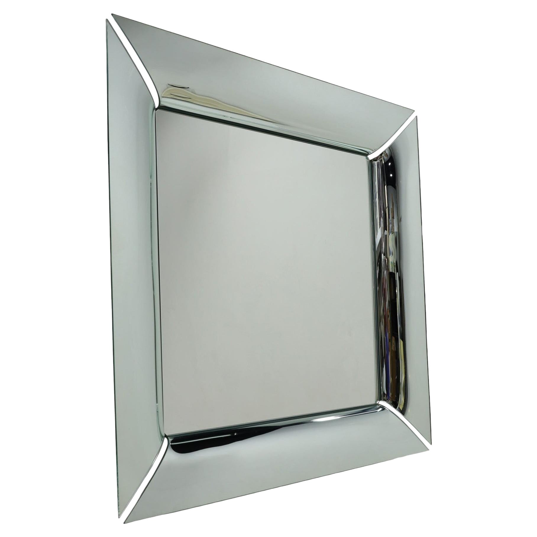 Philippe Starck for Fiam Caadre Square Mirror 41"