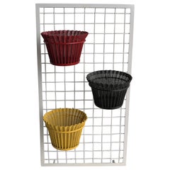 Rare Mathieu Matégot Wall Plant Rack ''Rigitulle'' Atelier Artimeta 1950s