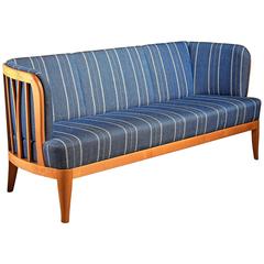 Carl Malmsten Rare 'Ulla' Three-Seat Sofa, Sweden, 1950s 6