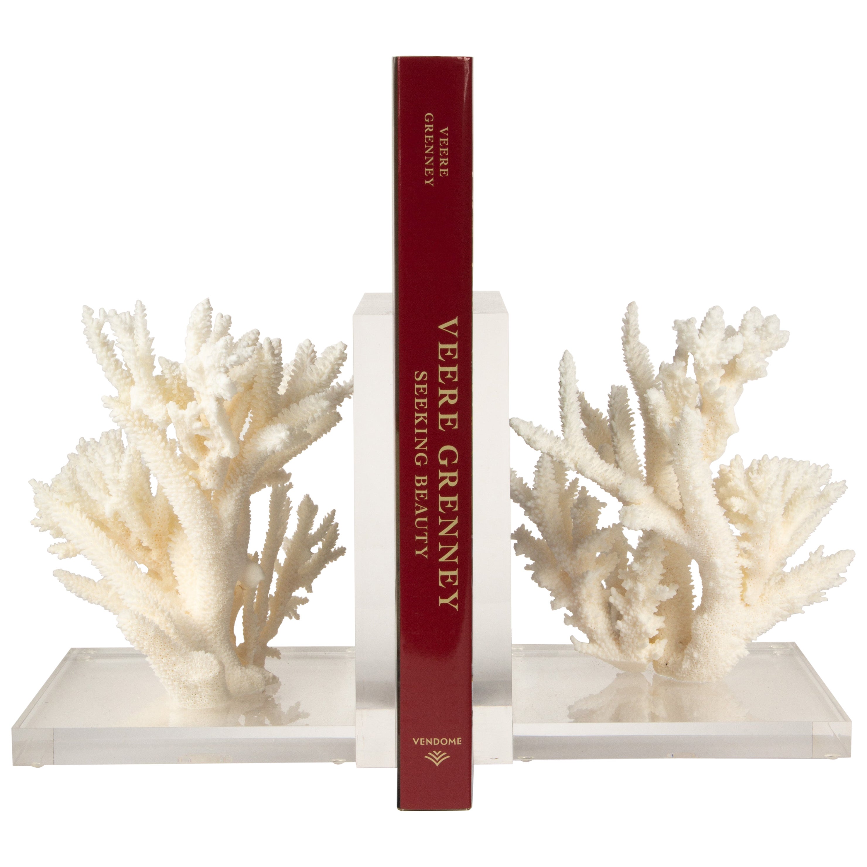 Coral Specimen Bookends For Sale