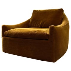 Sillón giratorio Milo Baughman para Thayer Coggin Mid Century