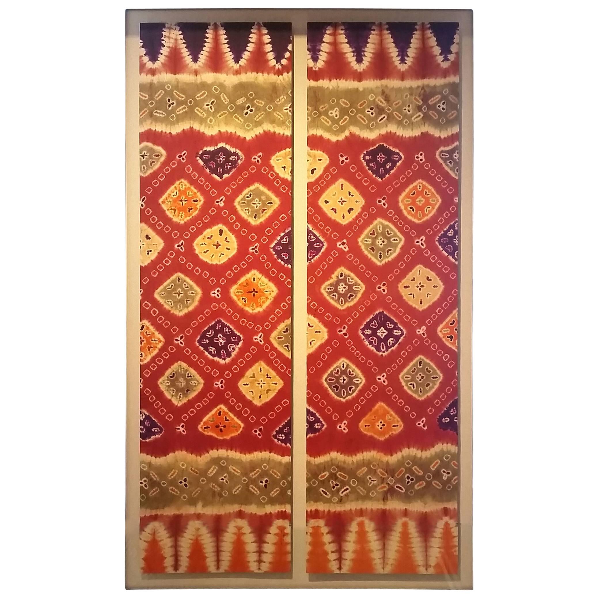 1960s Saput Pelangi, Ceremonial Waist Wrapper, Indonesia For Sale