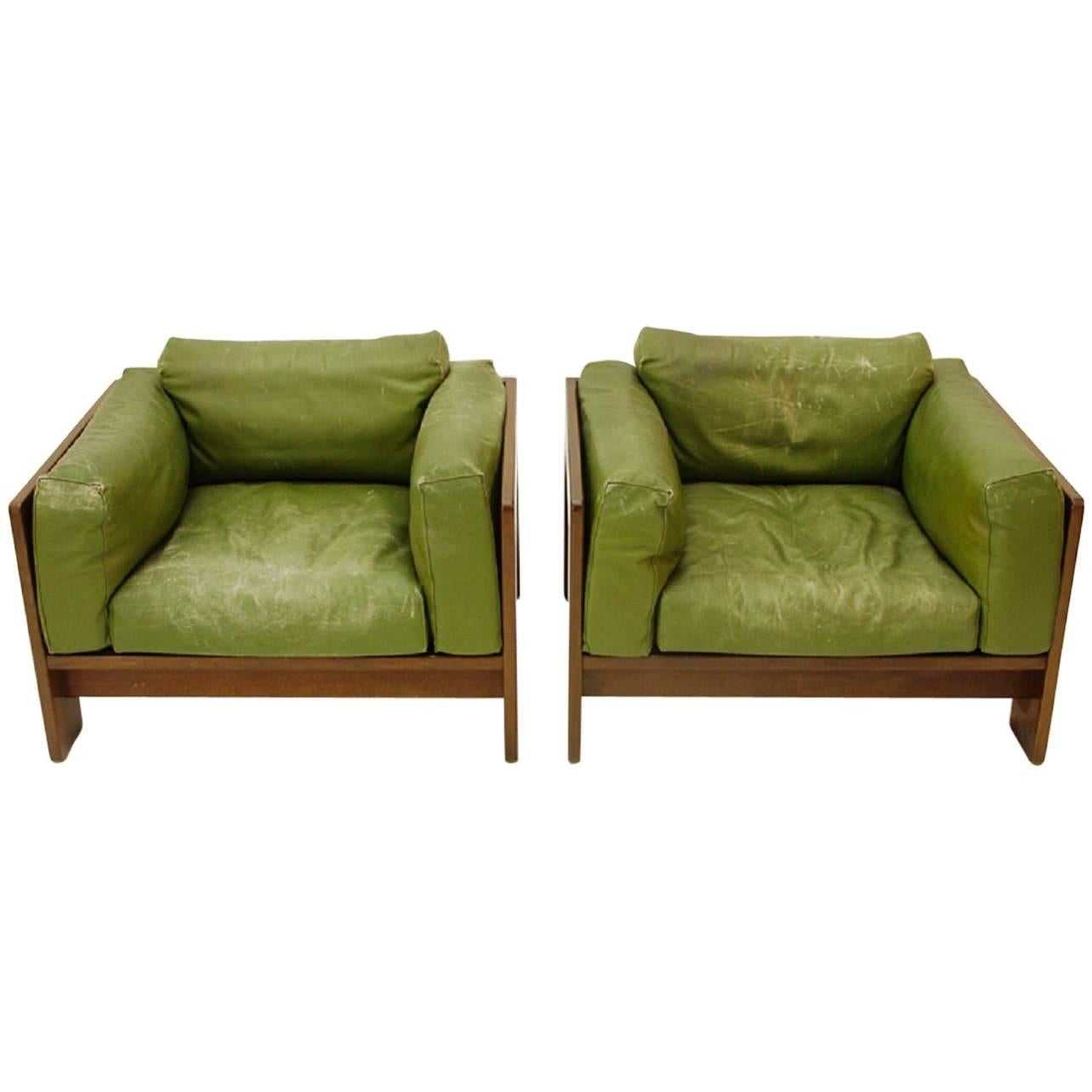 Bastiano Armchairs by Tobia Scarpa for Gavina, 1962, Set of Two
