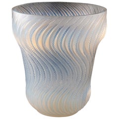 Opalescent Rene Lalique Actinia Vase Designed 1934