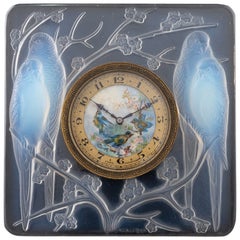 Orologio Inseperables di Rene Lalique disegnato nel 1927 Marcilhac 765